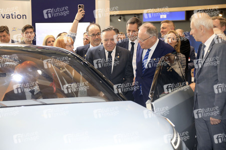 Eröffnungsrundgang auf der Hannover Messe 2025