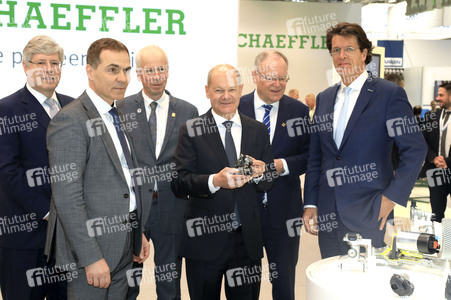 Eröffnungsrundgang auf der Hannover Messe 2025