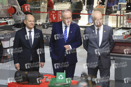 Eröffnungsrundgang auf der Hannover Messe 2025