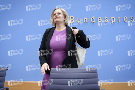 Bundespressekonferenz zur Bilanz der Migrationspolitik in der aktuellen Legislaturperiode in Berlin