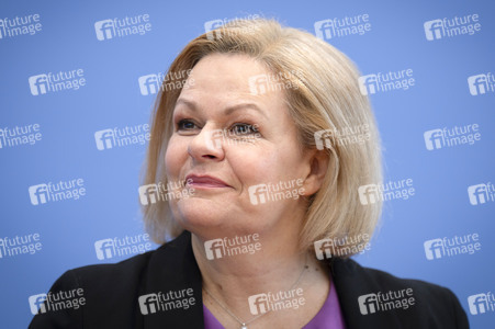 Bundespressekonferenz zur Bilanz der Migrationspolitik in der aktuellen Legislaturperiode in Berlin