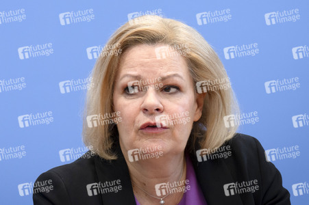 Bundespressekonferenz zur Bilanz der Migrationspolitik in der aktuellen Legislaturperiode in Berlin