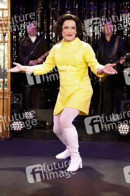 Fototermin mit Ursli Pfister als Peggy March in Berlin