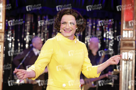 Fototermin mit Ursli Pfister als Peggy March in Berlin