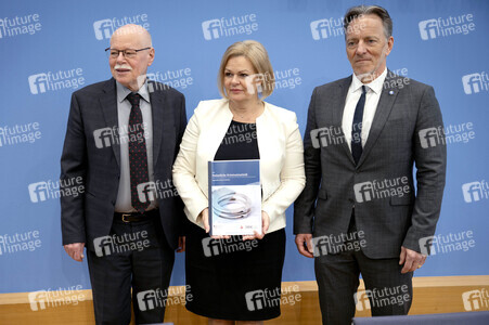 Bundespressekonferenz zur Vorstellung der Polizeilichen Kriminalstatistik 2024 in Berlin