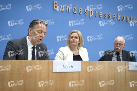 Bundespressekonferenz zur Vorstellung der Polizeilichen Kriminalstatistik 2024 in Berlin