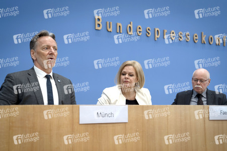 Bundespressekonferenz zur Vorstellung der Polizeilichen Kriminalstatistik 2024 in Berlin