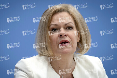 Bundespressekonferenz zur Vorstellung der Polizeilichen Kriminalstatistik 2024 in Berlin