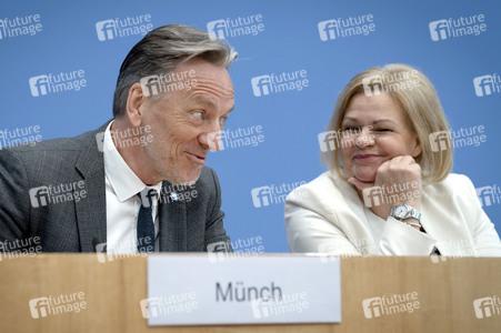 Bundespressekonferenz zur Vorstellung der Polizeilichen Kriminalstatistik 2024 in Berlin