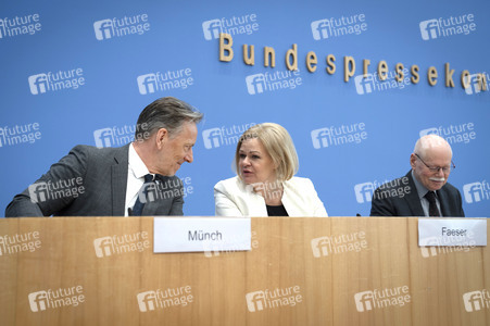 Bundespressekonferenz zur Vorstellung der Polizeilichen Kriminalstatistik 2024 in Berlin
