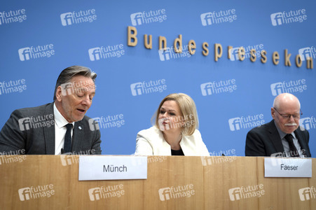 Bundespressekonferenz zur Vorstellung der Polizeilichen Kriminalstatistik 2024 in Berlin
