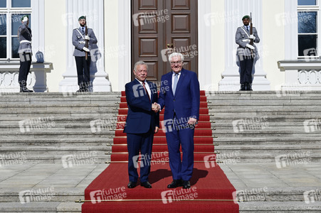 Empfang des Königs von Jordanien in Berlin