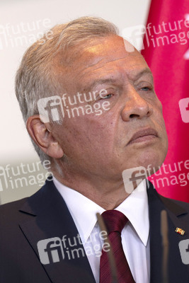 Empfang des Königs von Jordanien im Bundeskanzleramt in Berlin