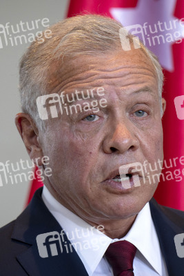 Empfang des Königs von Jordanien im Bundeskanzleramt in Berlin