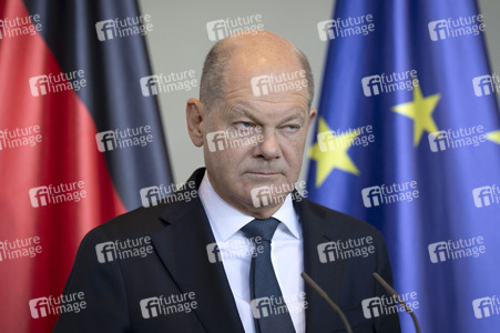 Empfang des Königs von Jordanien im Bundeskanzleramt in Berlin