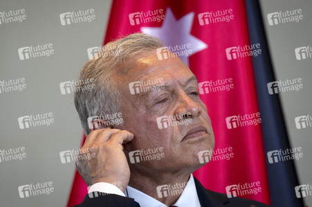 Empfang des Königs von Jordanien im Bundeskanzleramt in Berlin