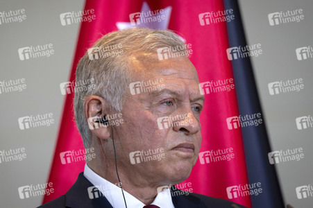 Empfang des Königs von Jordanien im Bundeskanzleramt in Berlin