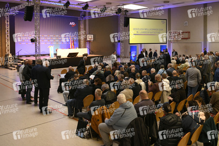 Parteitag der Berliner AfD in Jüterbog