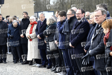 Kranzniederlegung zum 80. Jahrestag der Befreiung des Konzentrationslagers Buchenwald