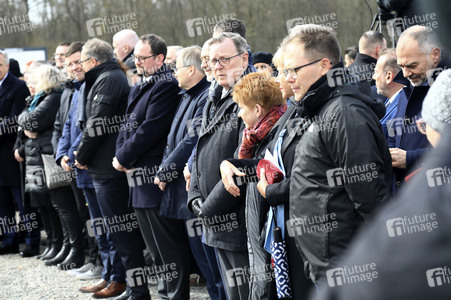 Kranzniederlegung zum 80. Jahrestag der Befreiung des Konzentrationslagers Buchenwald