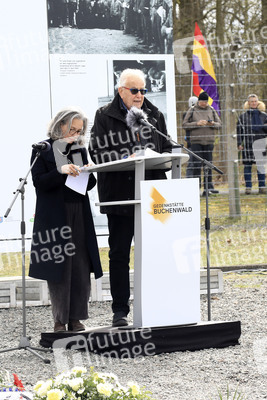 Kranzniederlegung zum 80. Jahrestag der Befreiung des Konzentrationslagers Buchenwald