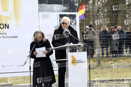 Kranzniederlegung zum 80. Jahrestag der Befreiung des Konzentrationslagers Buchenwald
