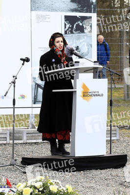 Kranzniederlegung zum 80. Jahrestag der Befreiung des Konzentrationslagers Buchenwald