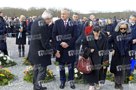 Kranzniederlegung zum 80. Jahrestag der Befreiung des Konzentrationslagers Buchenwald