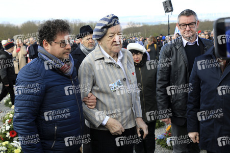 Kranzniederlegung zum 80. Jahrestag der Befreiung des Konzentrationslagers Buchenwald