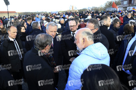 Kranzniederlegung zum 80. Jahrestag der Befreiung des Konzentrationslagers Buchenwald