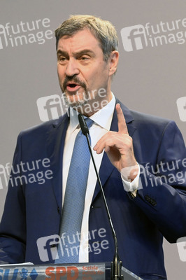 Pressekonferenz von CDU, CSU und SPD in Berlin