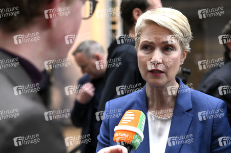 Pressekonferenz von CDU, CSU und SPD in Berlin
