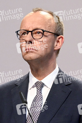 Pressekonferenz von CDU, CSU und SPD in Berlin