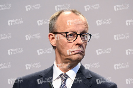 Pressekonferenz von CDU, CSU und SPD in Berlin