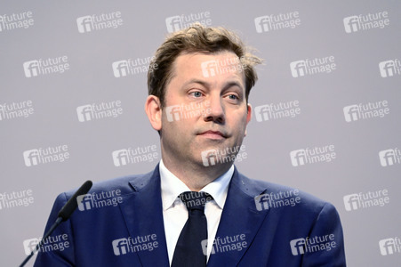 Pressekonferenz von CDU, CSU und SPD in Berlin