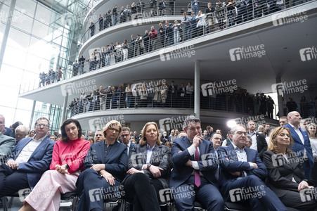 Pressekonferenz von CDU, CSU und SPD in Berlin