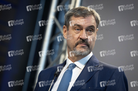 Pressekonferenz von CDU, CSU und SPD in Berlin