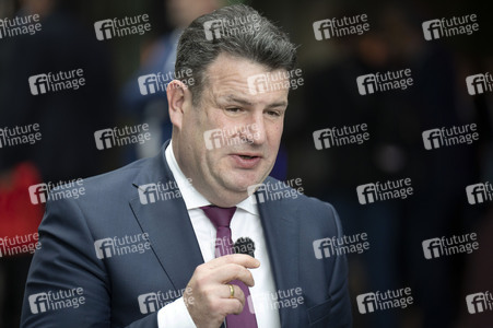 Pressekonferenz von CDU, CSU und SPD in Berlin