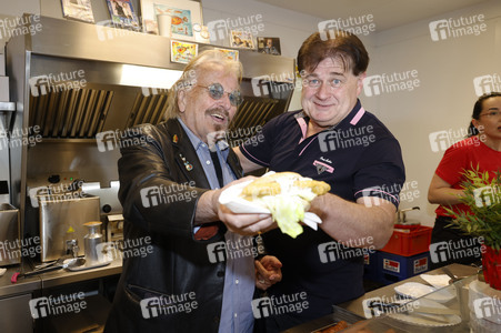 Frank Zander präsentiert 'Zander im Brötchen' in Berlin