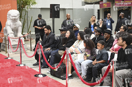 Hand and Footprint Ceremony mit Ice Cube in Los Angeles