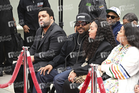 Hand and Footprint Ceremony mit Ice Cube in Los Angeles