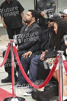 Hand and Footprint Ceremony mit Ice Cube in Los Angeles