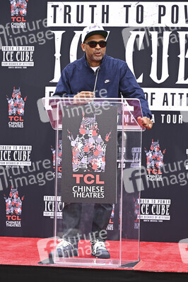 Hand and Footprint Ceremony mit Ice Cube in Los Angeles