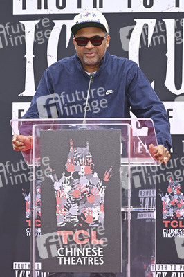 Hand and Footprint Ceremony mit Ice Cube in Los Angeles