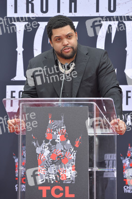 Hand and Footprint Ceremony mit Ice Cube in Los Angeles