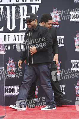 Hand and Footprint Ceremony mit Ice Cube in Los Angeles