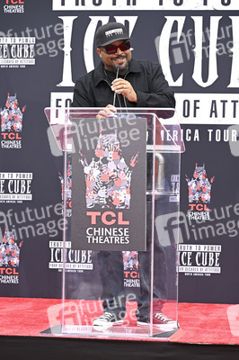 Hand and Footprint Ceremony mit Ice Cube in Los Angeles