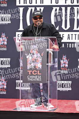 Hand and Footprint Ceremony mit Ice Cube in Los Angeles