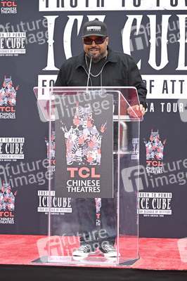 Hand and Footprint Ceremony mit Ice Cube in Los Angeles