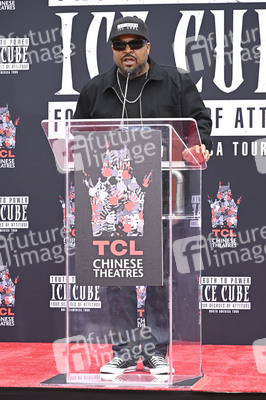 Hand and Footprint Ceremony mit Ice Cube in Los Angeles